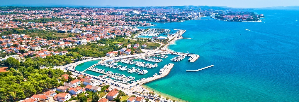 Miasto Zadar w Chorwacji